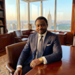 Dr. Louis in his office